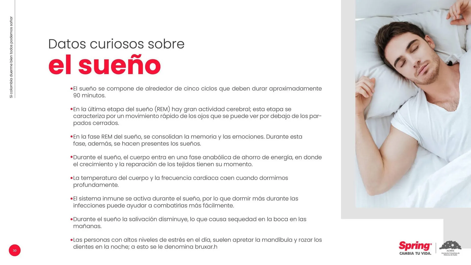 Catalogo de Catálogo Colchones Spring 3 de septiembre al 30 de septiembre 2025 - Pag 30