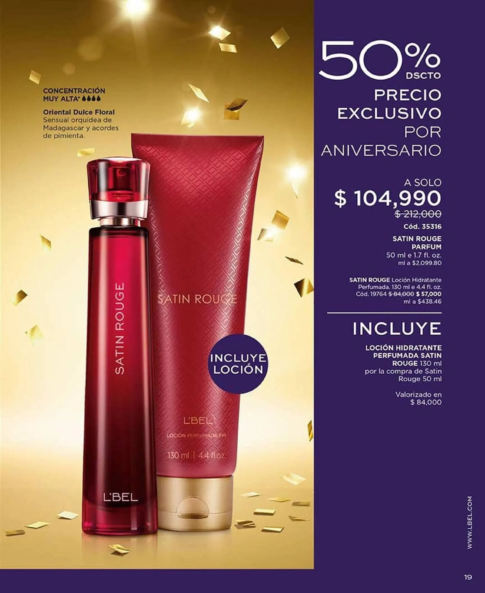 Catalogo de Catálogo L'bel 25 de marzo al 30 de abril 2025 - Pag 19