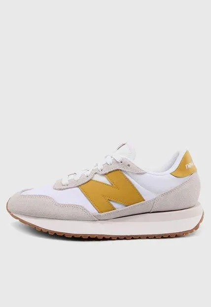 Tenis Lifestyle Beige-Blanco-Mostaza New Balance 237