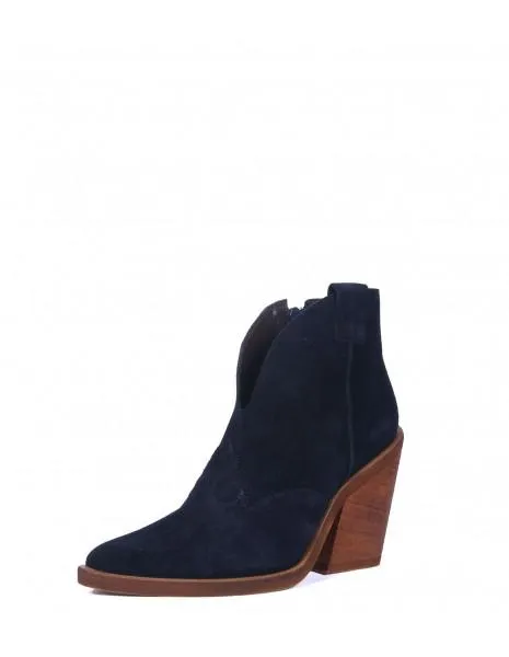 TEXANA LAREDO GAMUZA AZUL