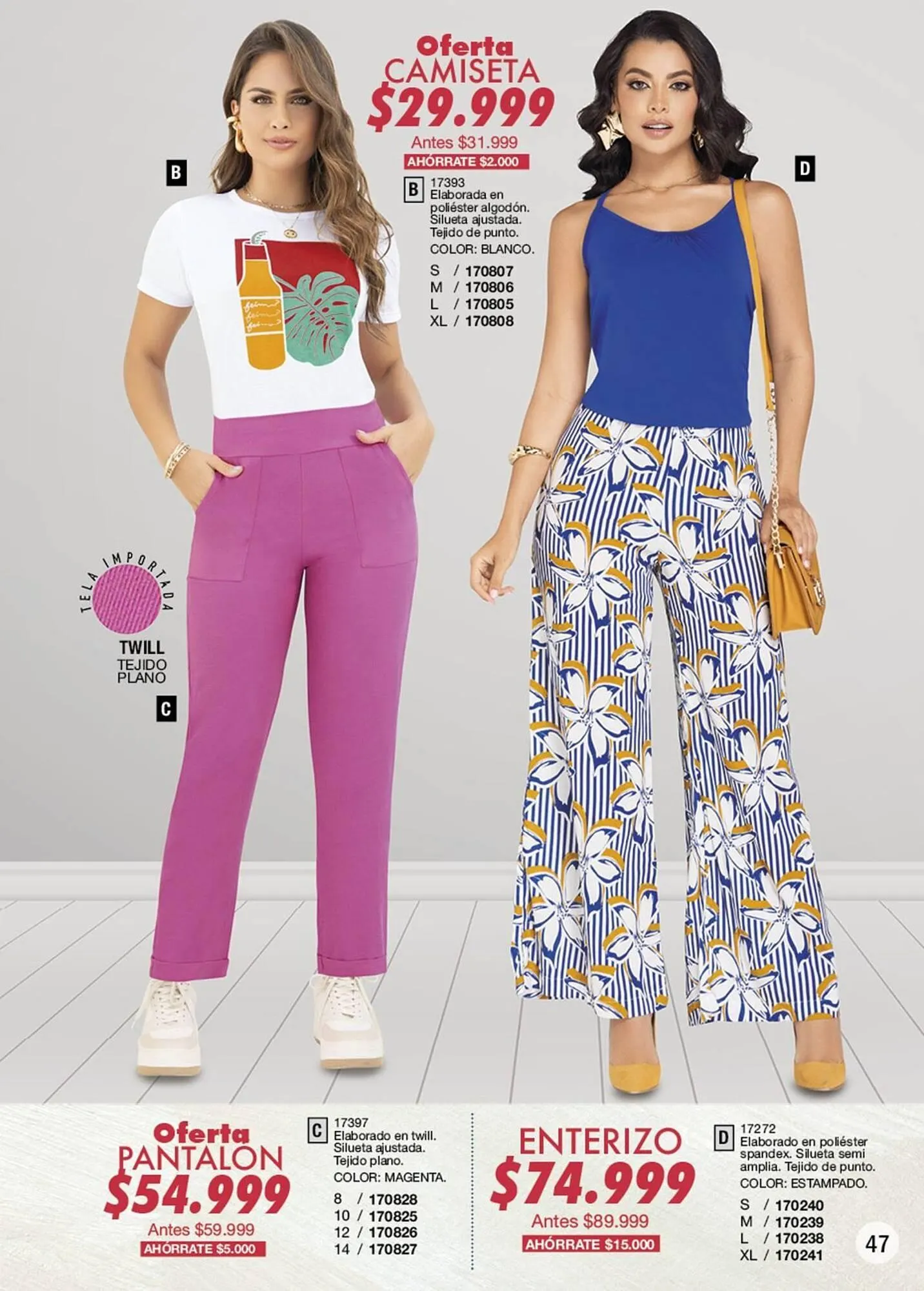 Catalogo de Catálogo Juana Bonita 8 de agosto al 22 de agosto 2024 - Pag 47