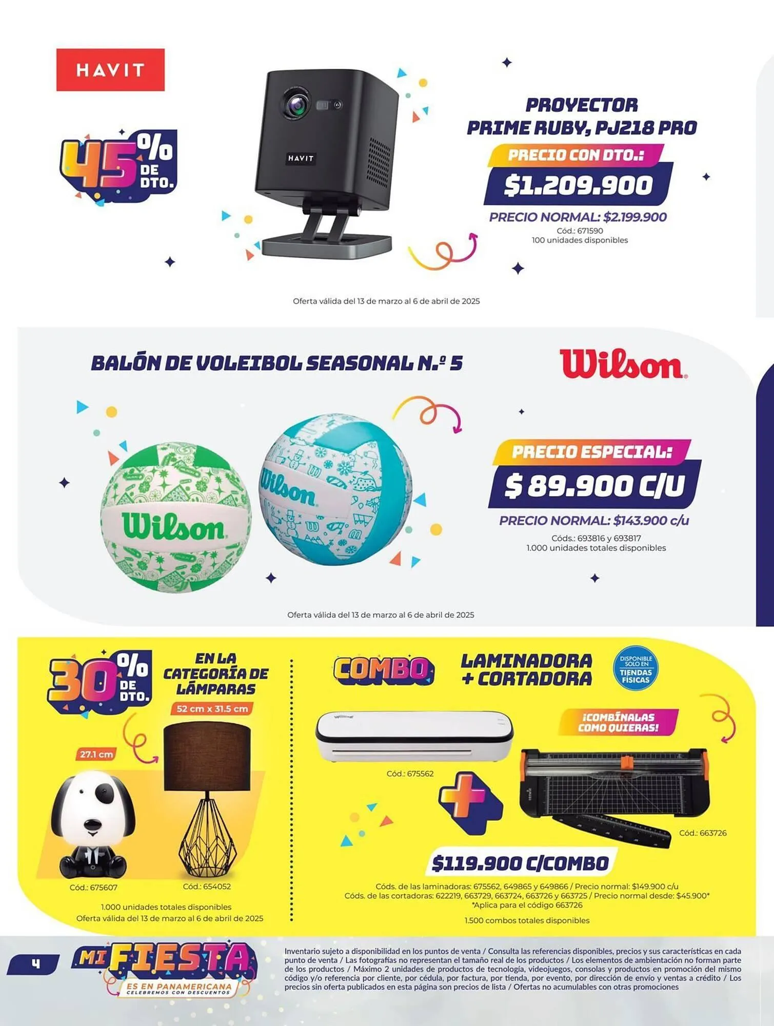 Catalogo de Catálogo Panamericana 20 de marzo al 5 de abril 2025 - Pag 4