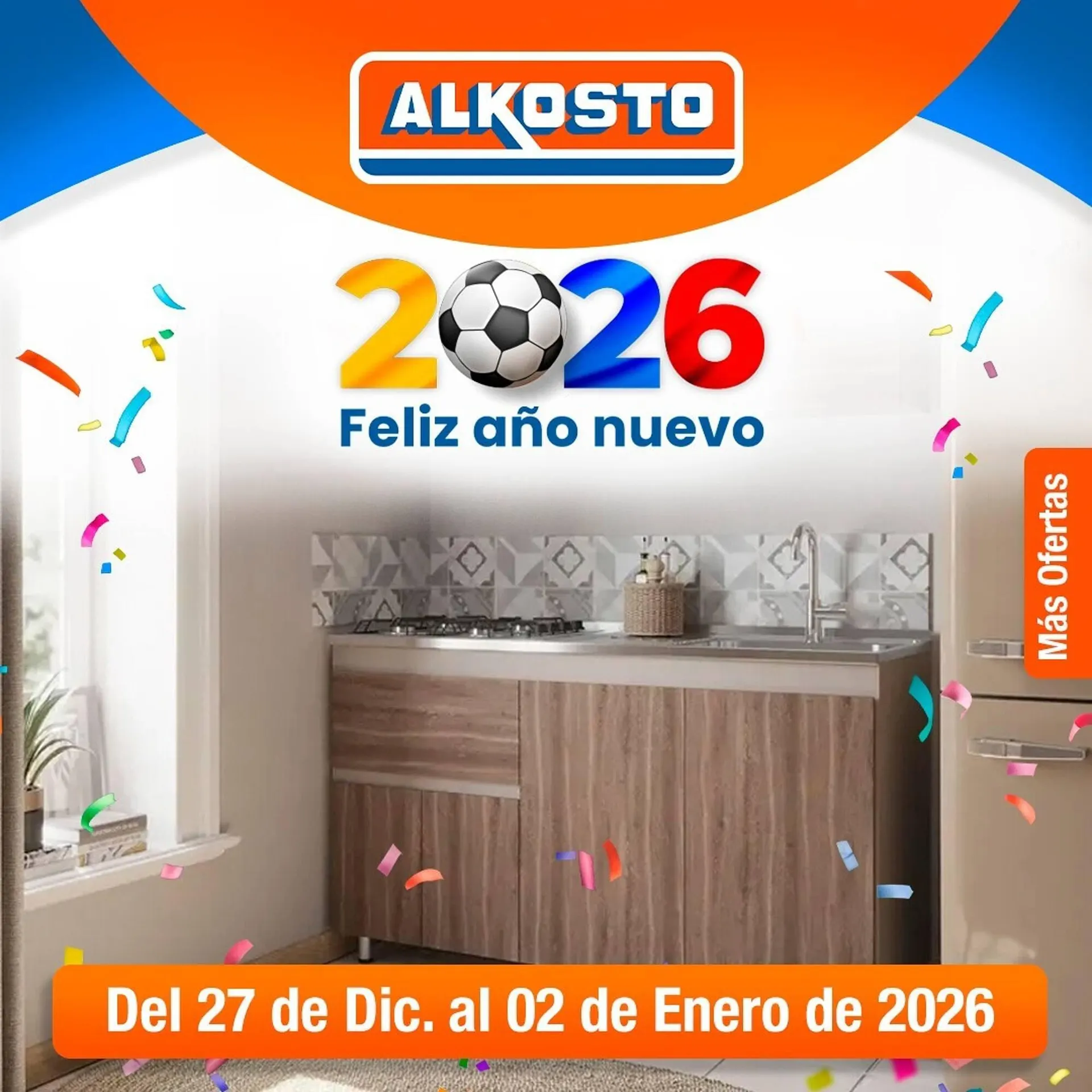 Catalogo de Catálogo Alkosto 27 de diciembre al 2 de enero 2026 - Pag 1