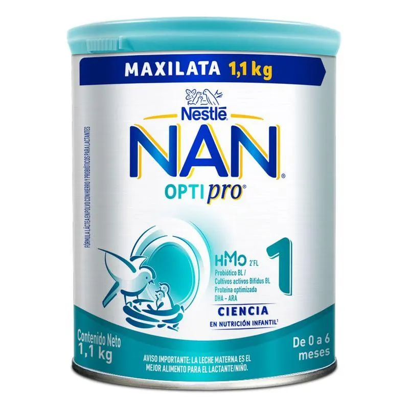 Formula Infantil Nan 1 Lata X 1100 Gr.