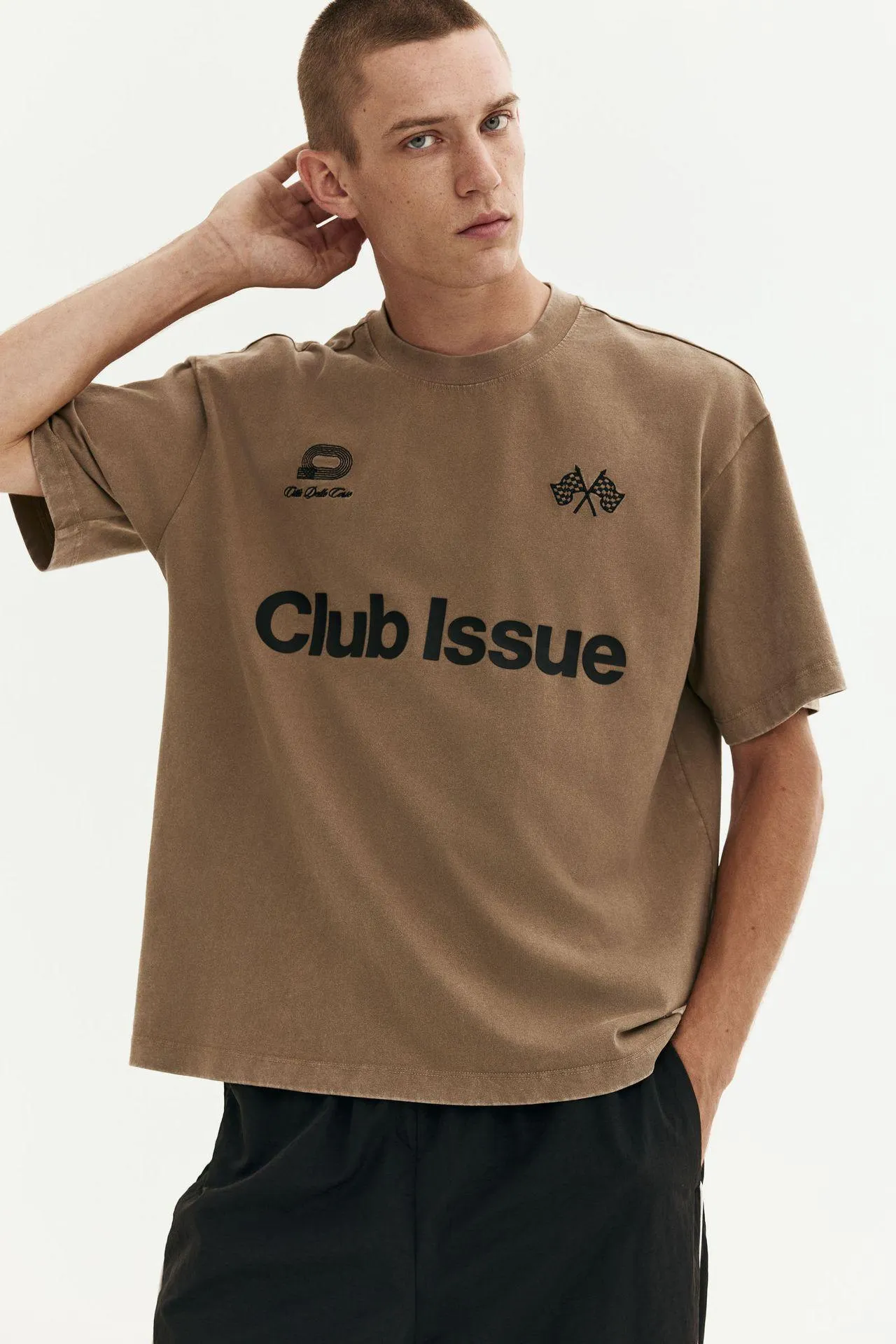 Camiseta lavada Boxy Fit