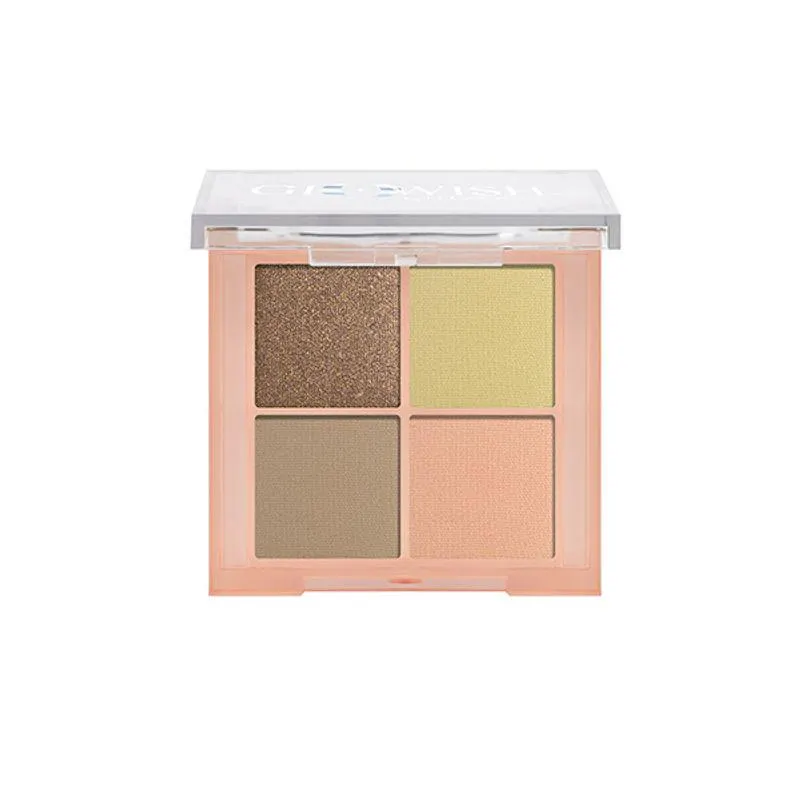 Mini Paleta de Sombras GloWish Micro Mini Natural Eyeshadow Palette - Moss