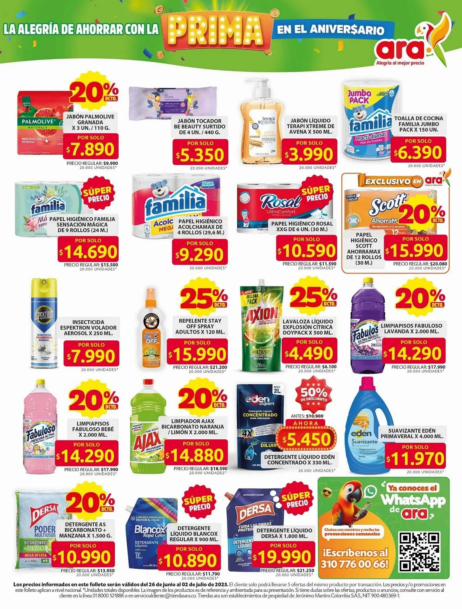Catalogo de Catálogo Ara 26 de junio al 3 de julio 2025 - Pag 7