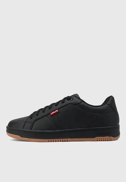 Tenis Lifestyle Negro-Marrón Levi's Carson