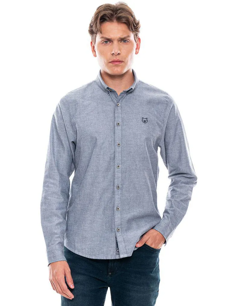 Camisa Manga Larga Unicolor