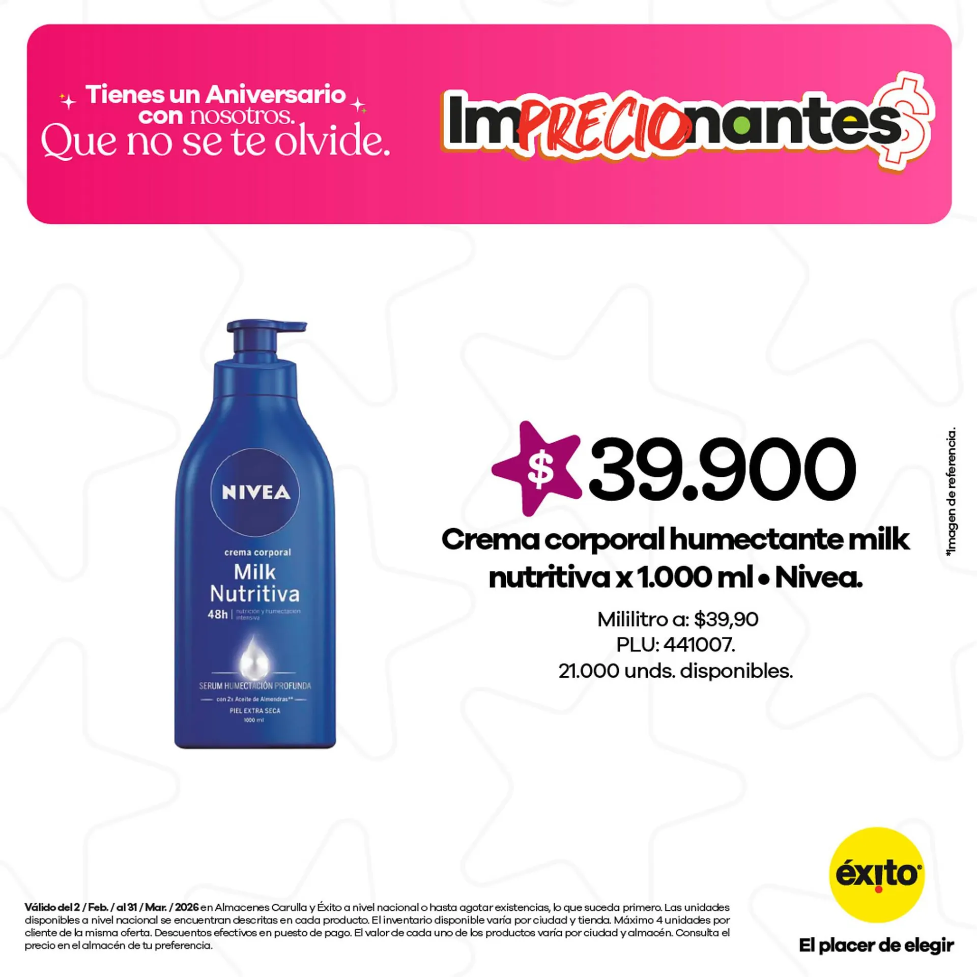 Catalogo de Catálogo Éxito 12 de febrero al 31 de marzo 2026 - Pag 3