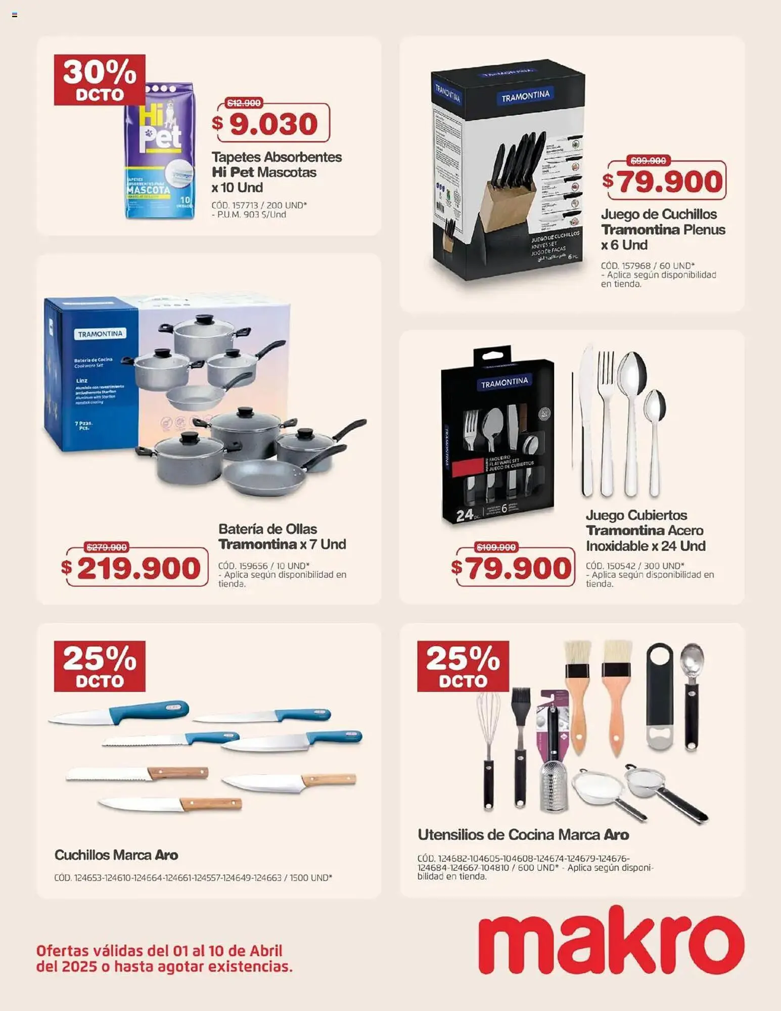 Catalogo de Catálogo Makro 1 de abril al 10 de abril 2025 - Pag 20