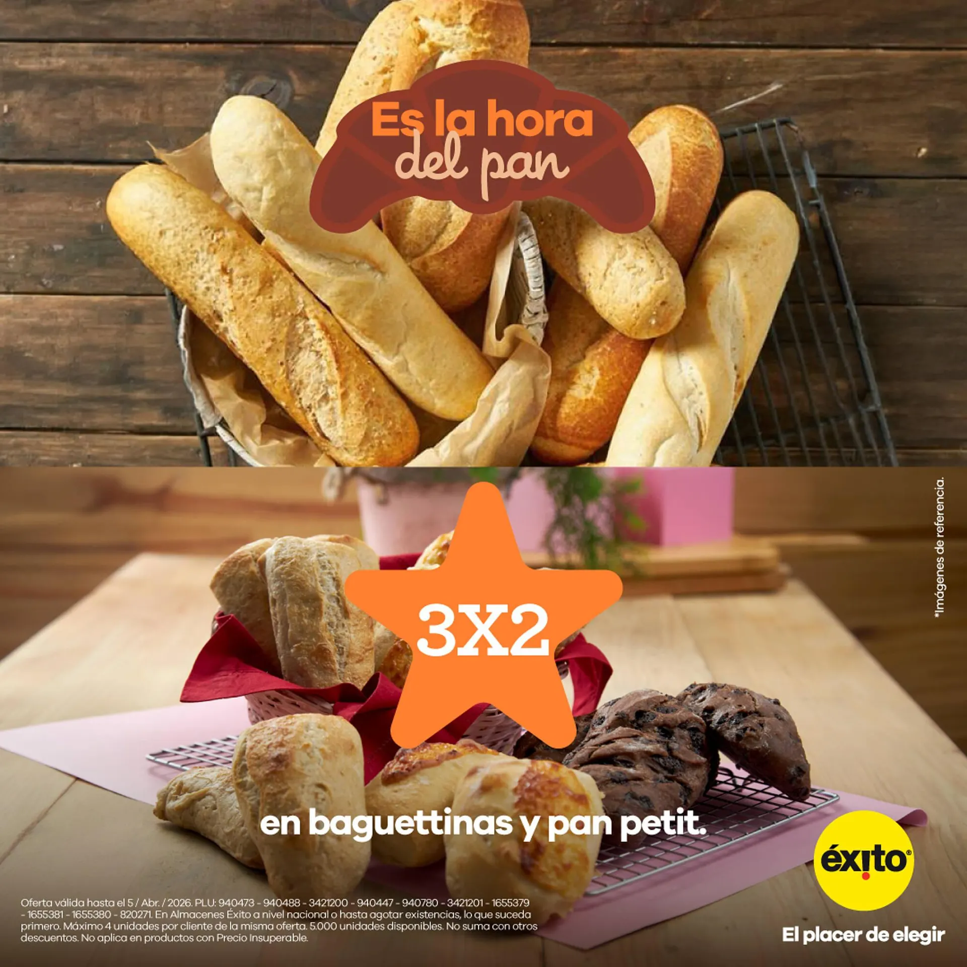 Catalogo de Catálogo Éxito 30 de marzo al 5 de abril 2026 - Pag 1