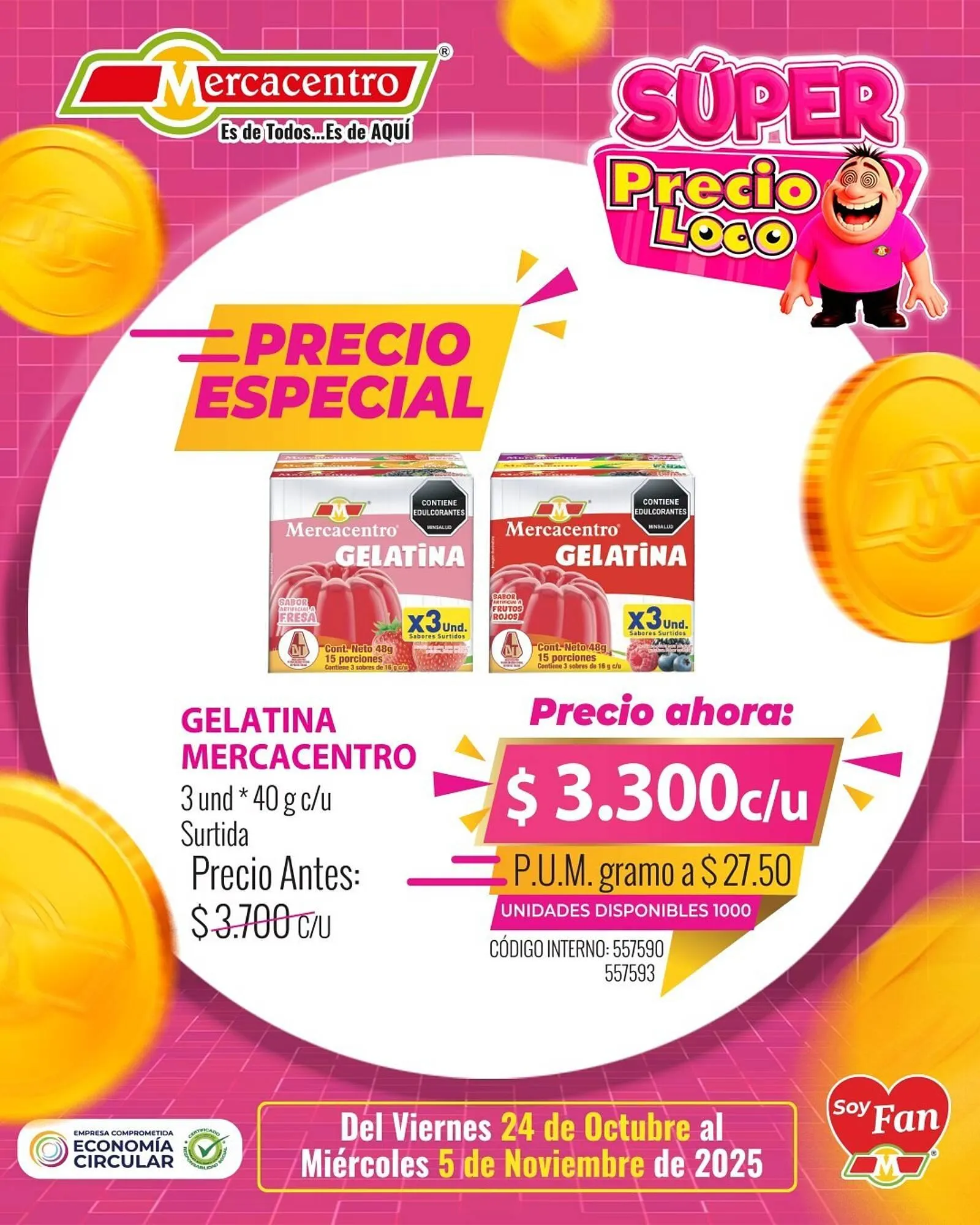 Catalogo de Catálogo MercaCentro 24 de octubre al 5 de noviembre 2025 - Pag 4