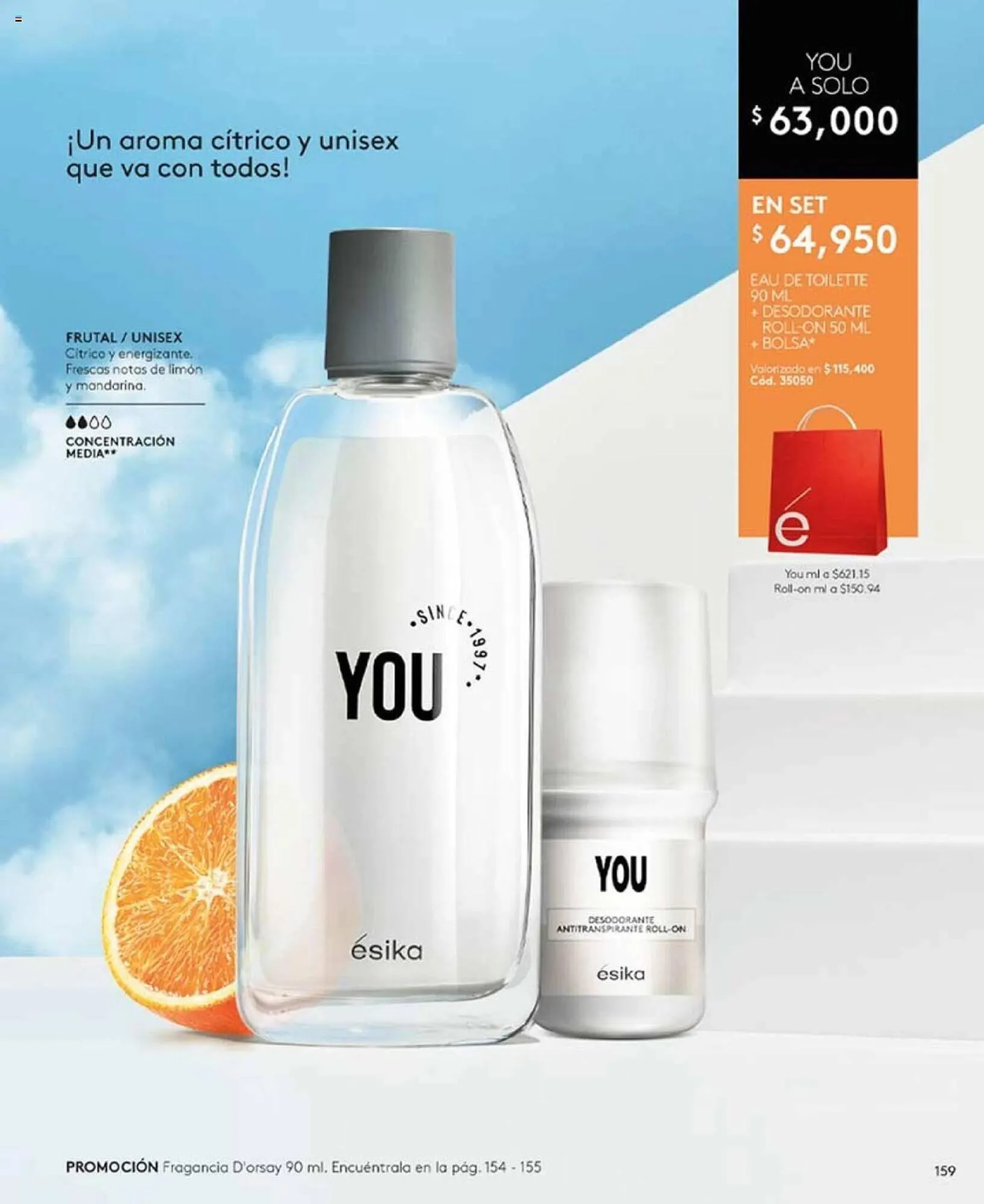 Catalogo de Catálogo Ésika 1 de enero al 31 de enero 2024 - Pag 159