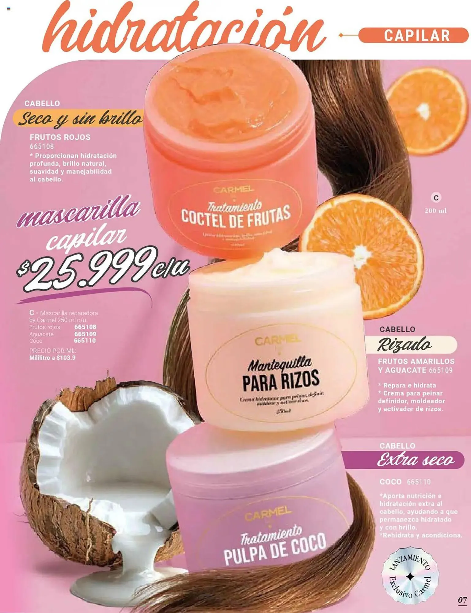 Catalogo de Catálogo Carmel 5 de abril al 15 de junio 2025 - Pag 7