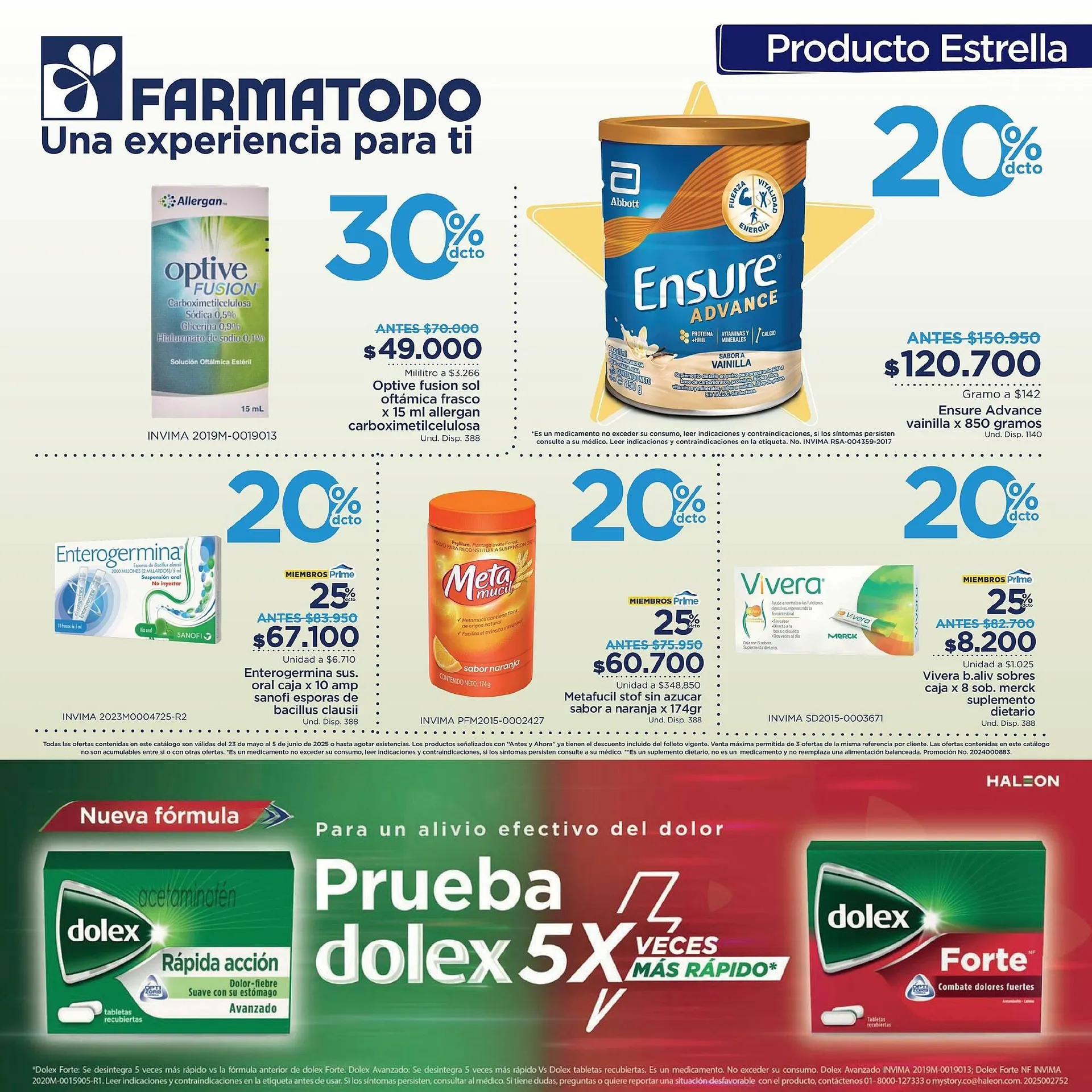Catalogo de Catálogo FarmaTodo 23 de mayo al 5 de junio 2025 - Pag 5