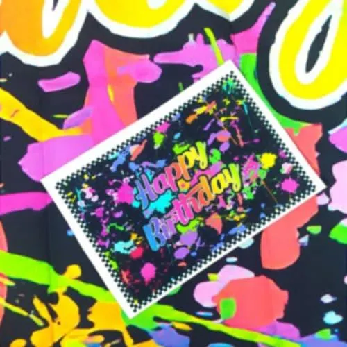 FONDO FIESTA HAPPY BIRTHDAY SPLASH