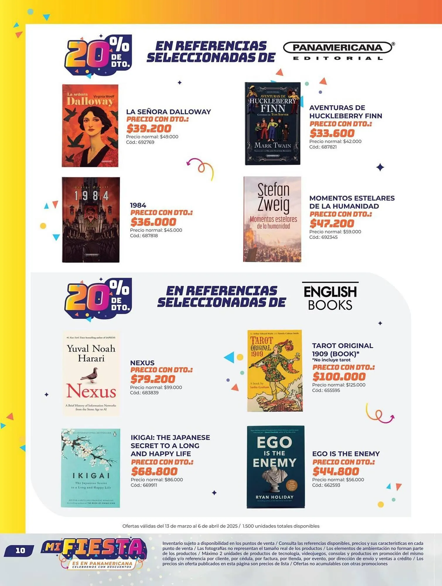 Catalogo de Catálogo Panamericana 20 de marzo al 5 de abril 2025 - Pag 10