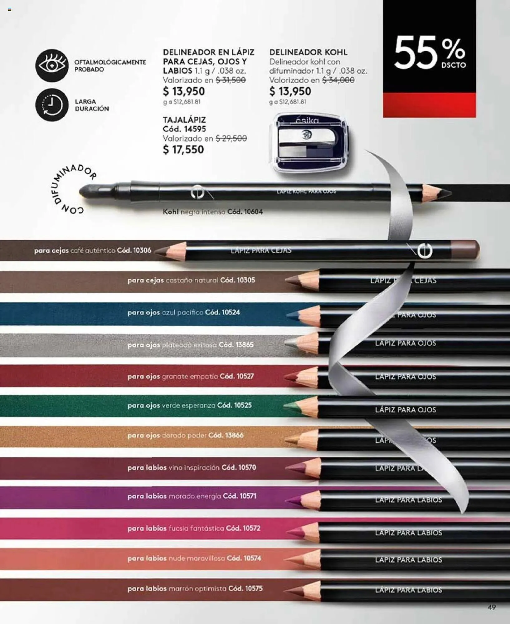 Catalogo de Catálogo Ésika 1 de diciembre al 31 de diciembre 2023 - Pag 53