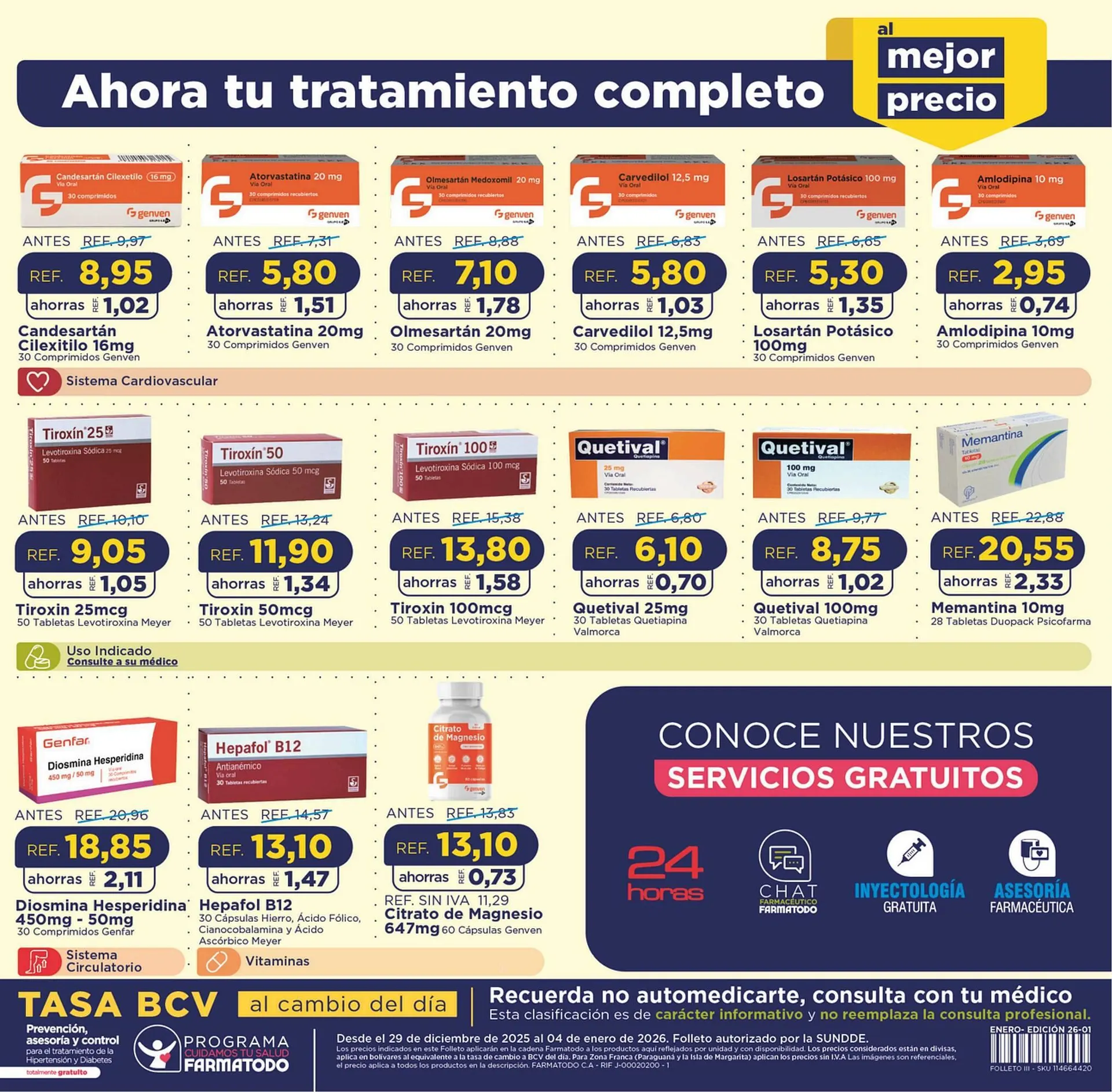 Catalogo de Catálogo FarmaTodo 29 de diciembre al 4 de enero 2026 - Pag 12