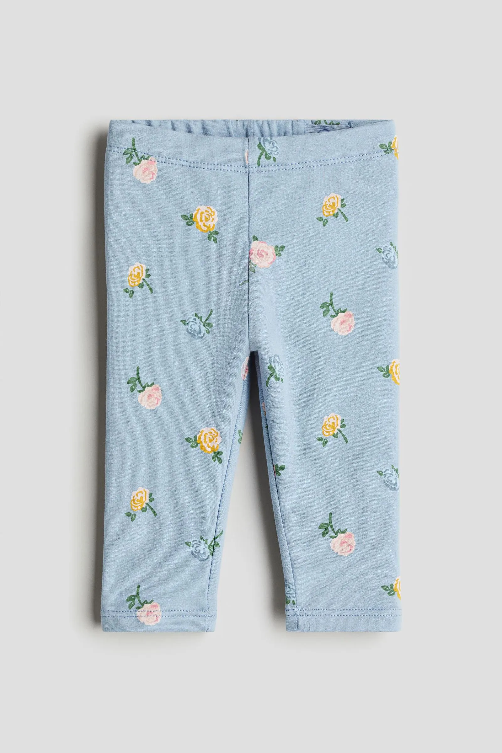 Leggings en punto de algodón