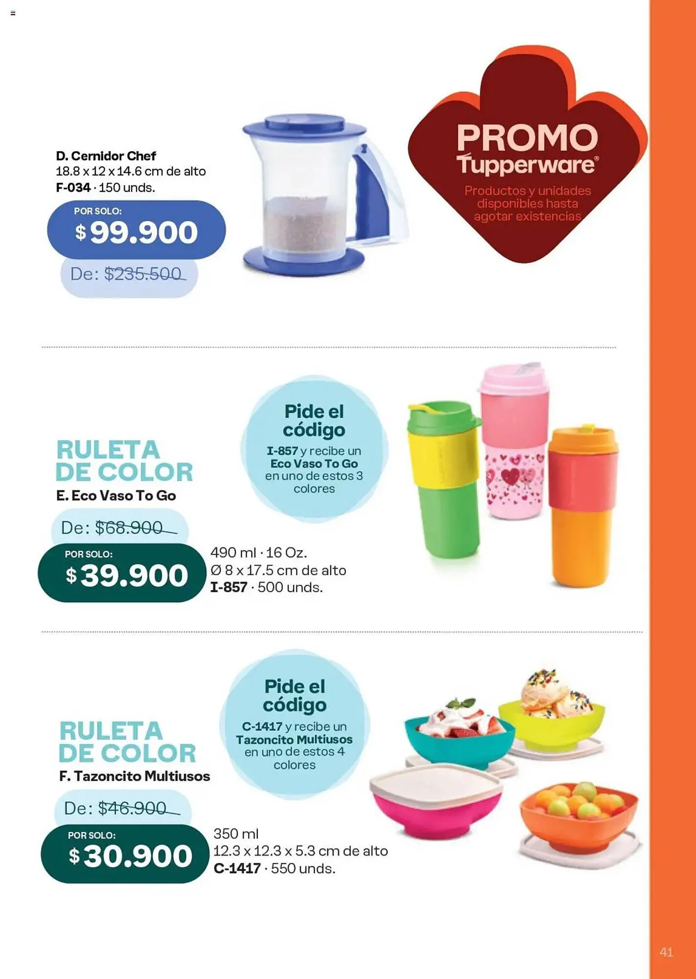 Catalogo de Catálogo Tupperware 29 de noviembre al 26 de diciembre 2024 - Pag 41