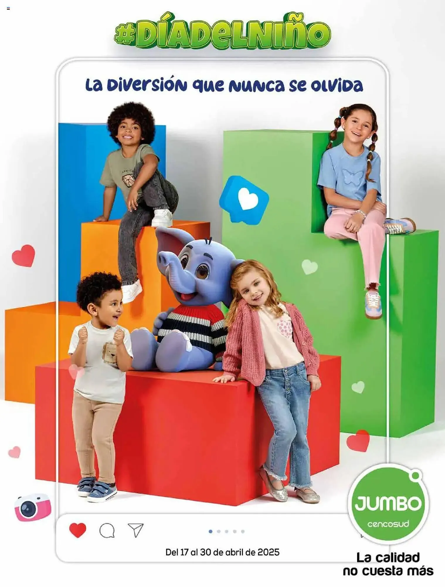 Catalogo de Catálogo Jumbo 17 de abril al 30 de abril 2025 - Pag 1