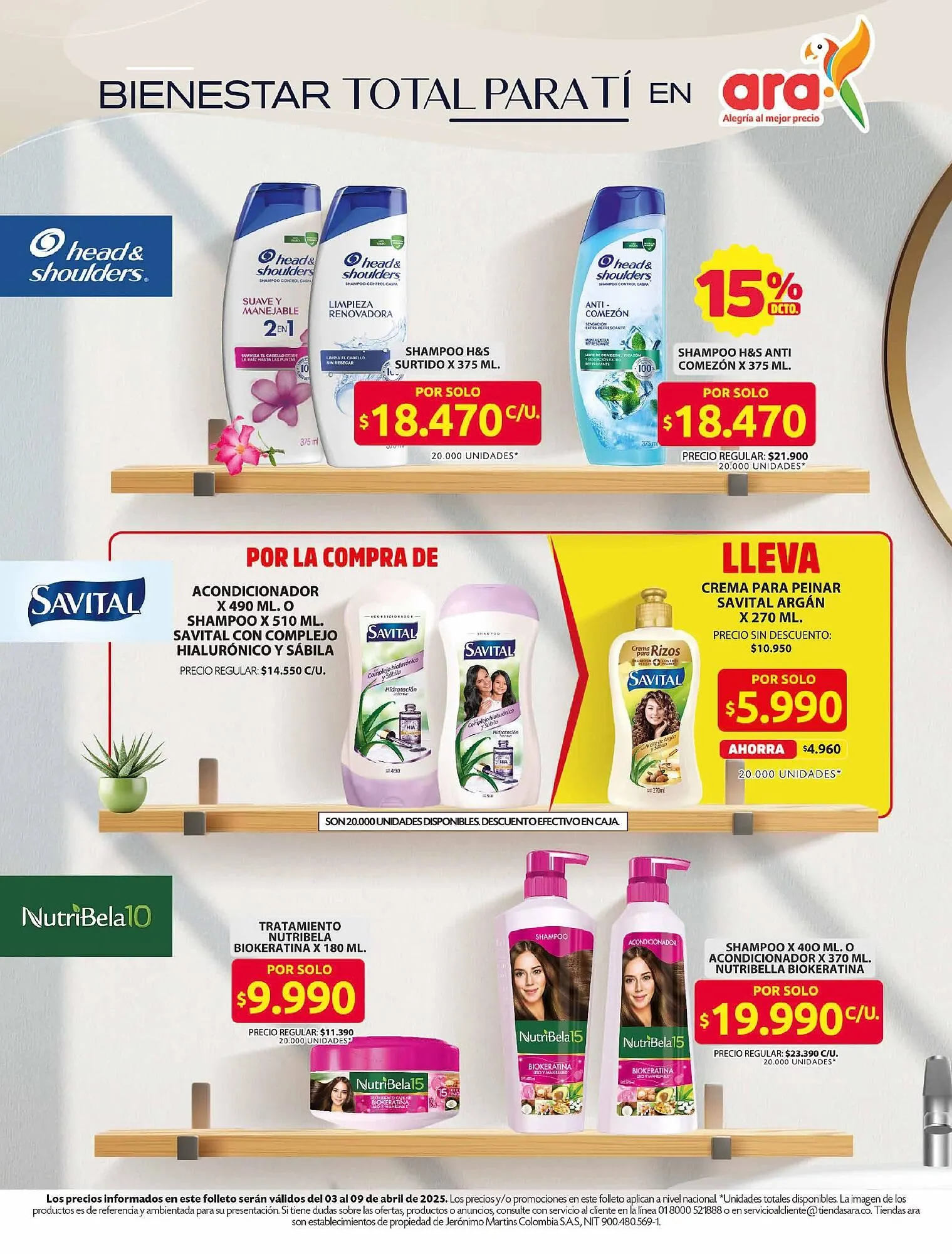 Catalogo de Catálogo Ara 3 de abril al 9 de abril 2025 - Pag 10