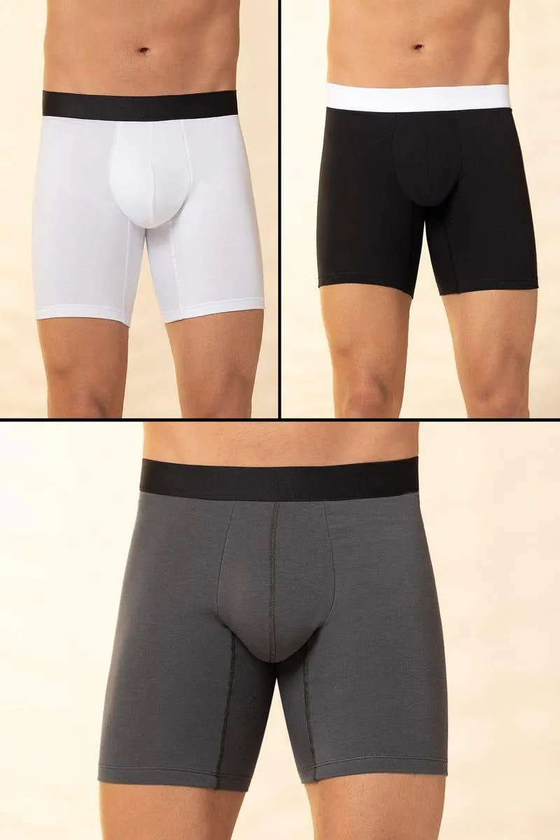 BOXER X 3 AJUSTADO Multicolor