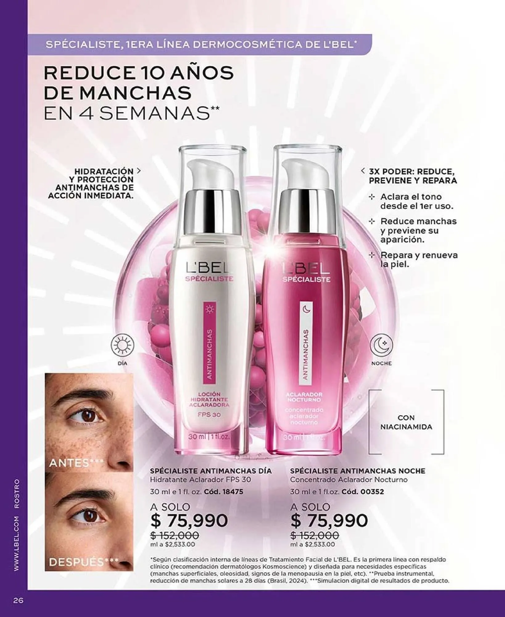 Catalogo de Catálogo L'bel 25 de marzo al 30 de abril 2025 - Pag 26