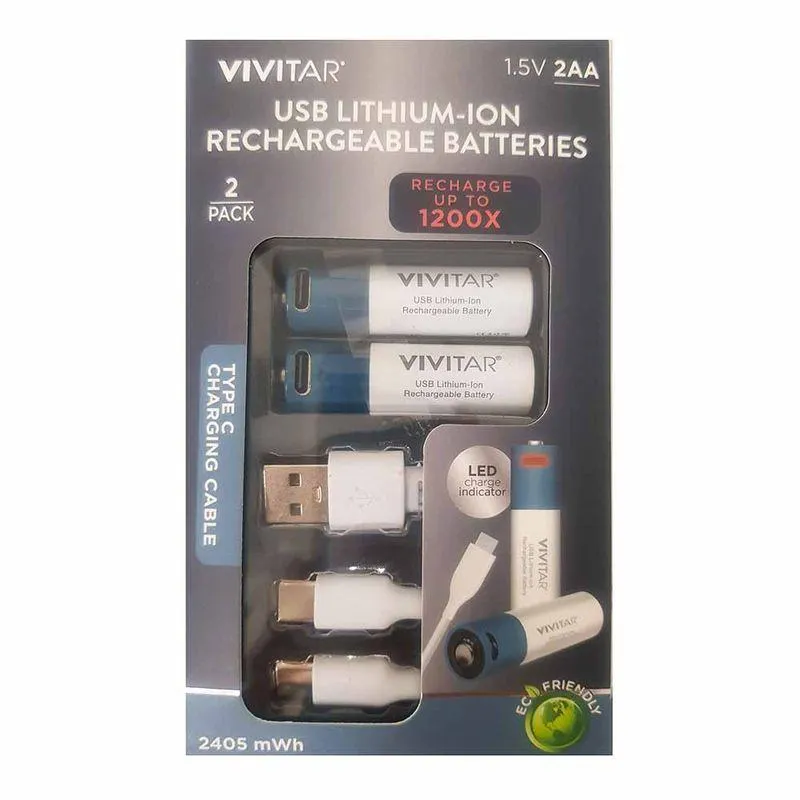 Baterías Recargables AA