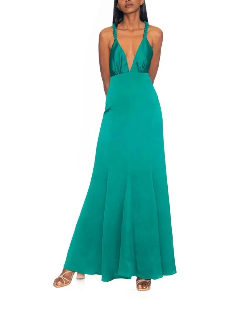 CELESTE DRESS GREEN