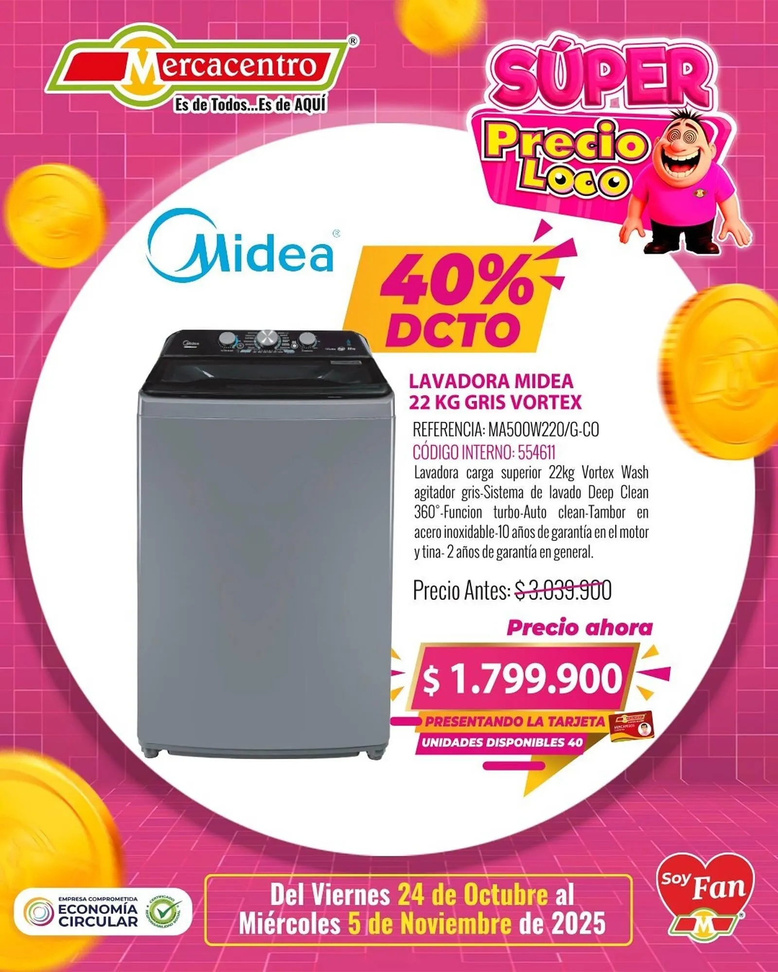 Catalogo de Catálogo MercaCentro 31 de octubre al 5 de noviembre 2025 - Pag 2