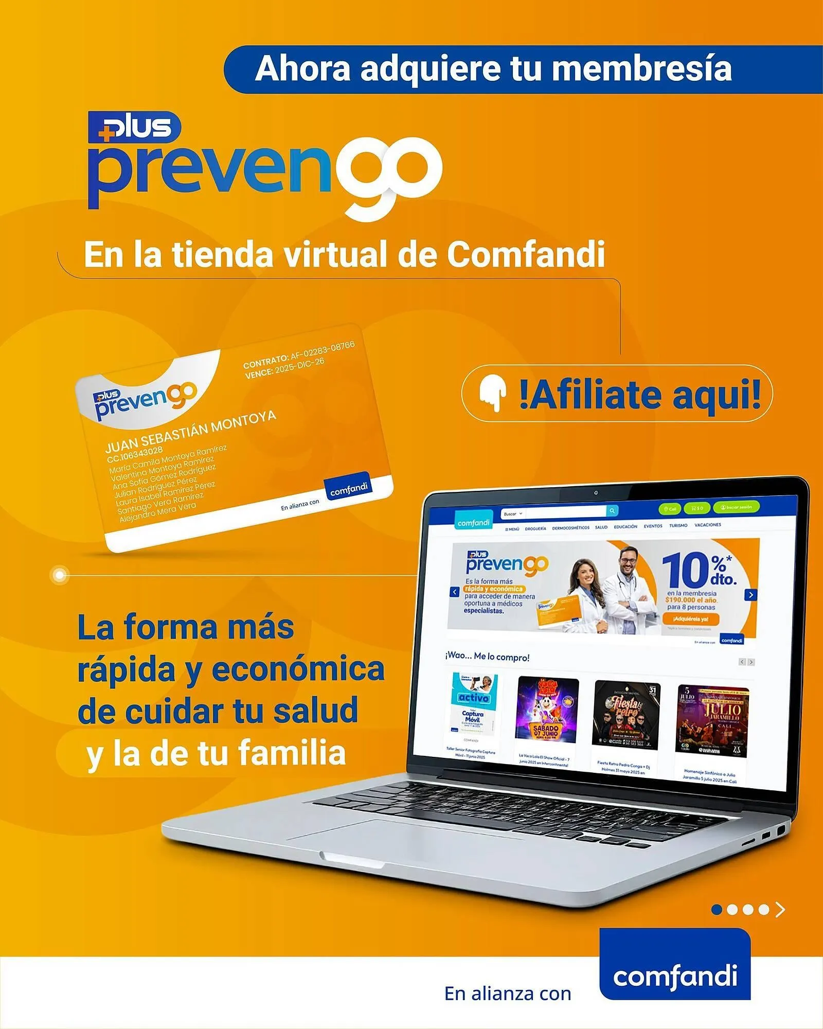 Catalogo de Catálogo Comfandi 3 de julio al 9 de julio 2025 - Pag 1