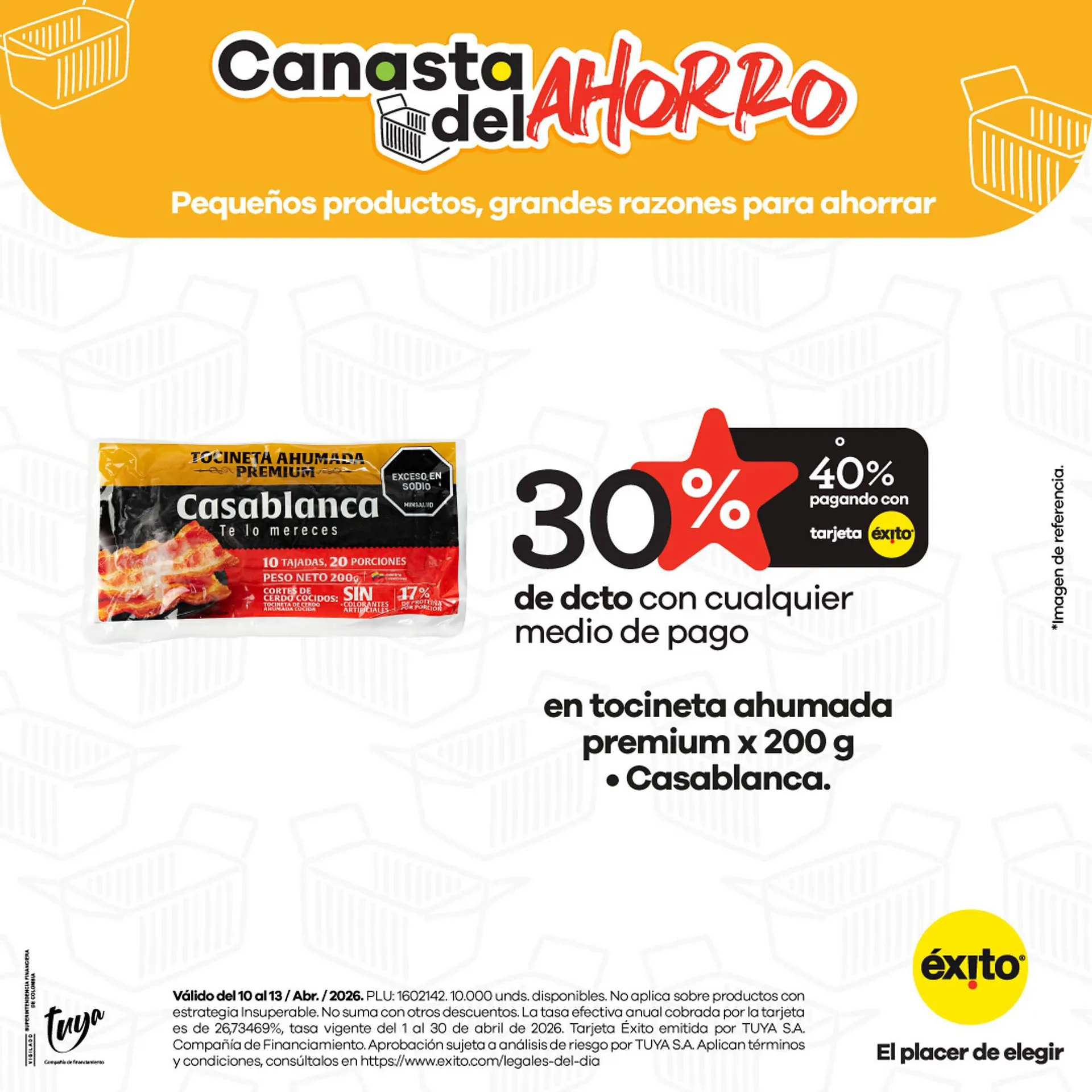 Catalogo de Catálogo Éxito 10 de abril al 13 de abril 2026 - Pag 4