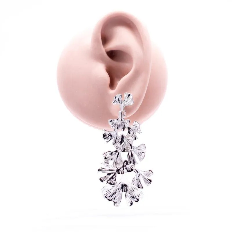 ARETE NIQ 18K FLOR LARGO