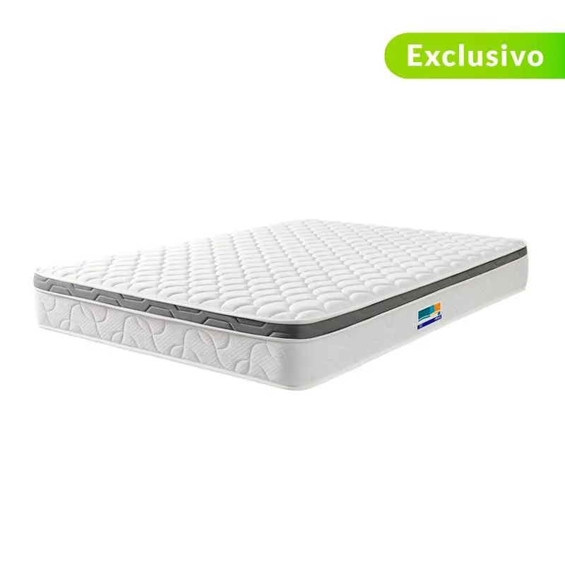 Colchón Semidoble Firmeza Media Ortopédico Resortado con Pillow Dreamax Rb One 120 x 190 cm Colchones Fantasía