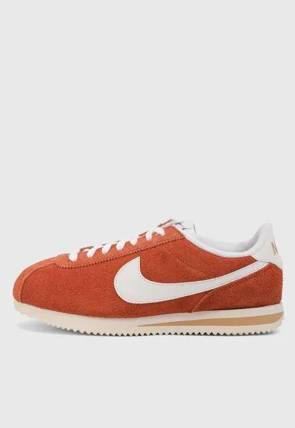 Tenis NIKE Cortez SE Suede Terracota