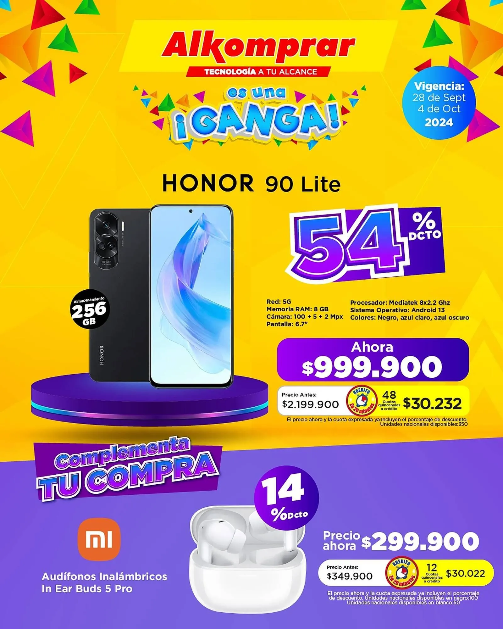 Catalogo de Catálogo Alkomprar 28 de septiembre al 4 de octubre 2024 - Pag 1