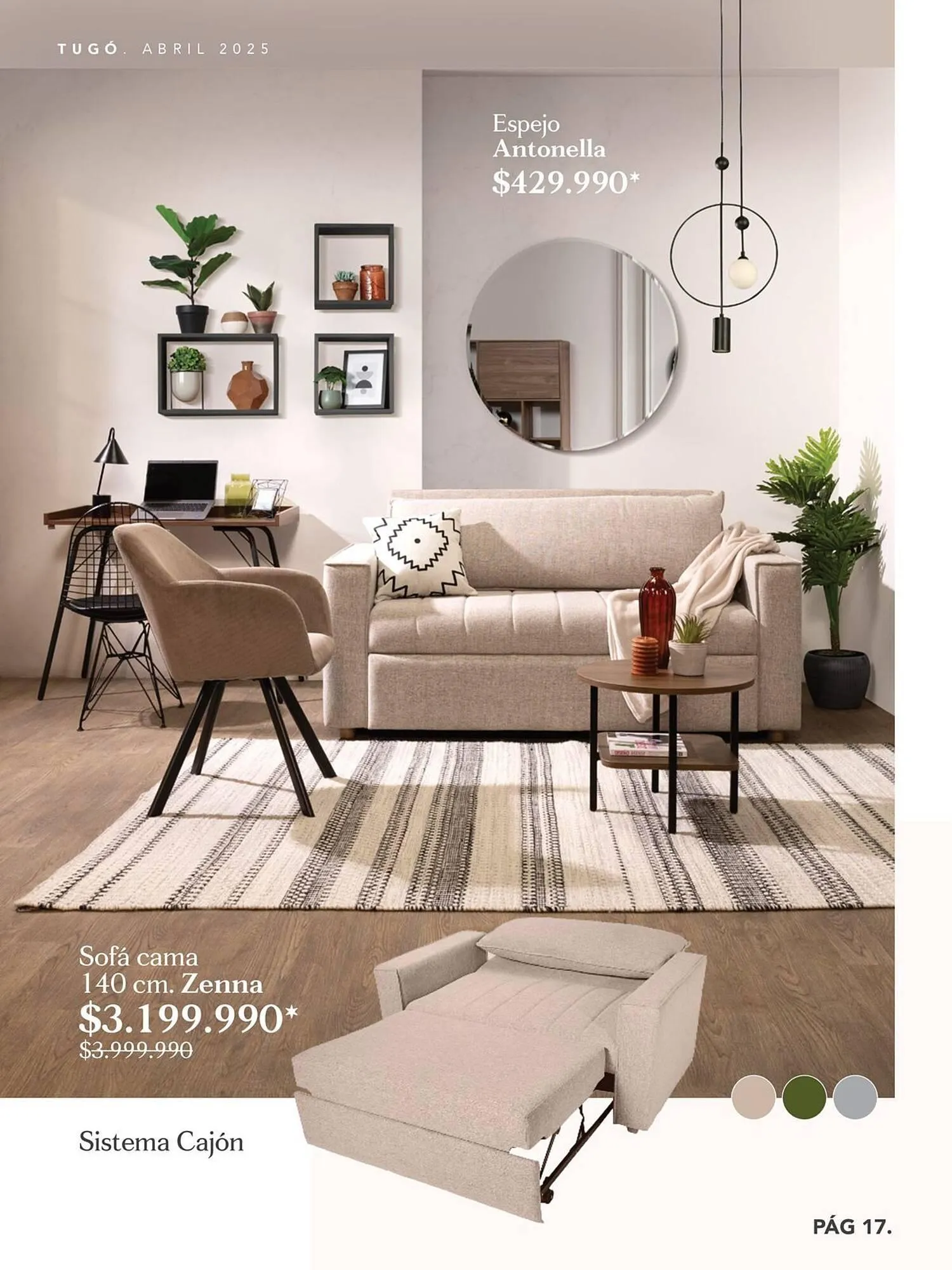 Catalogo de Catálogo Tugó 8 de abril al 30 de abril 2025 - Pag 17
