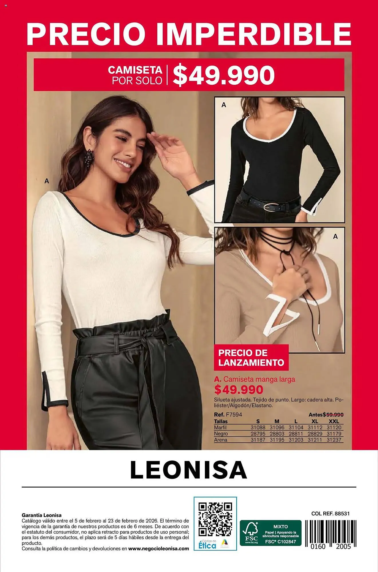 Catalogo de Catálogo Leonisa 5 de febrero al 28 de febrero 2026 - Pag 212