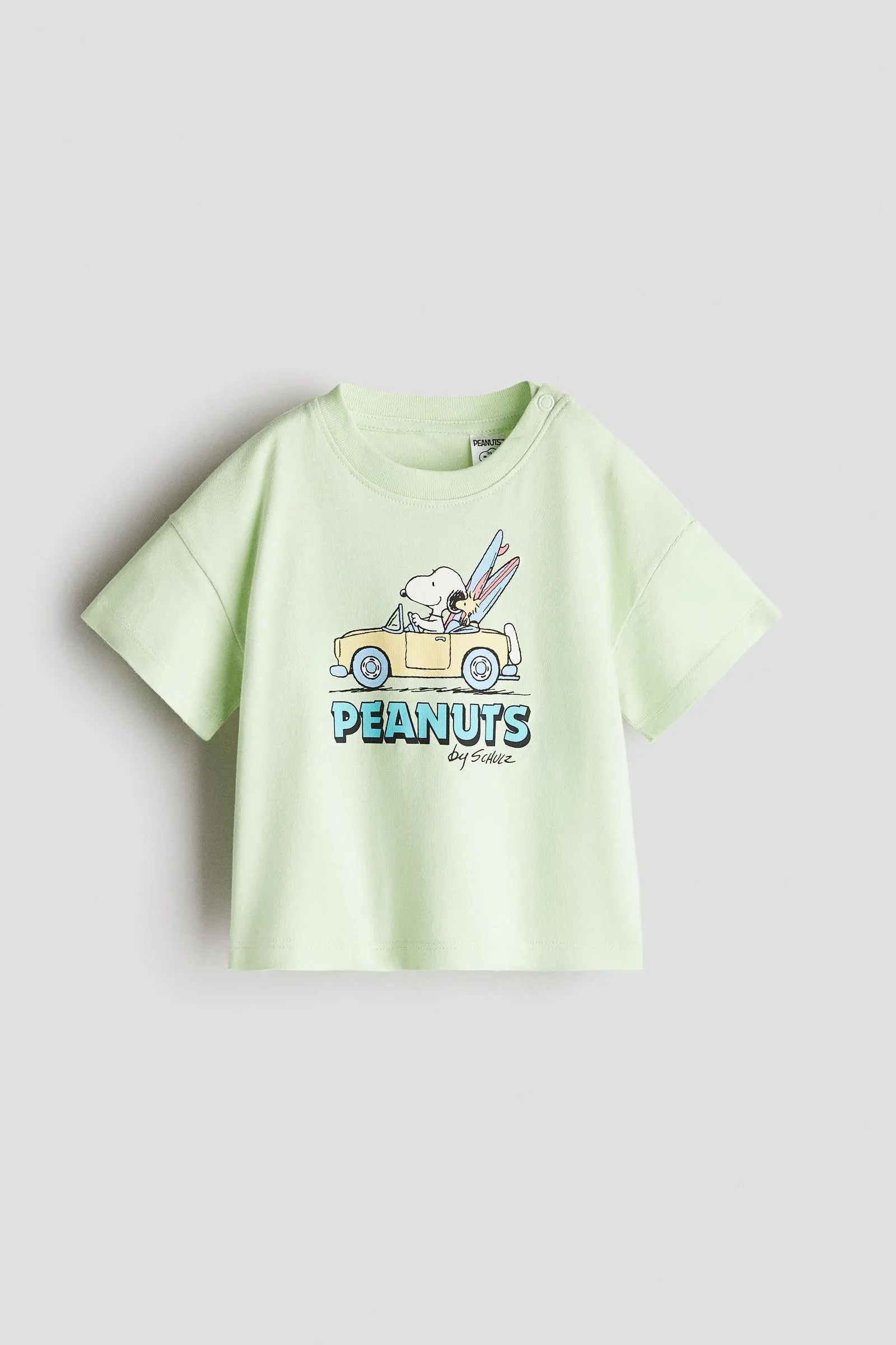 Camiseta de algodón con motivo estampado