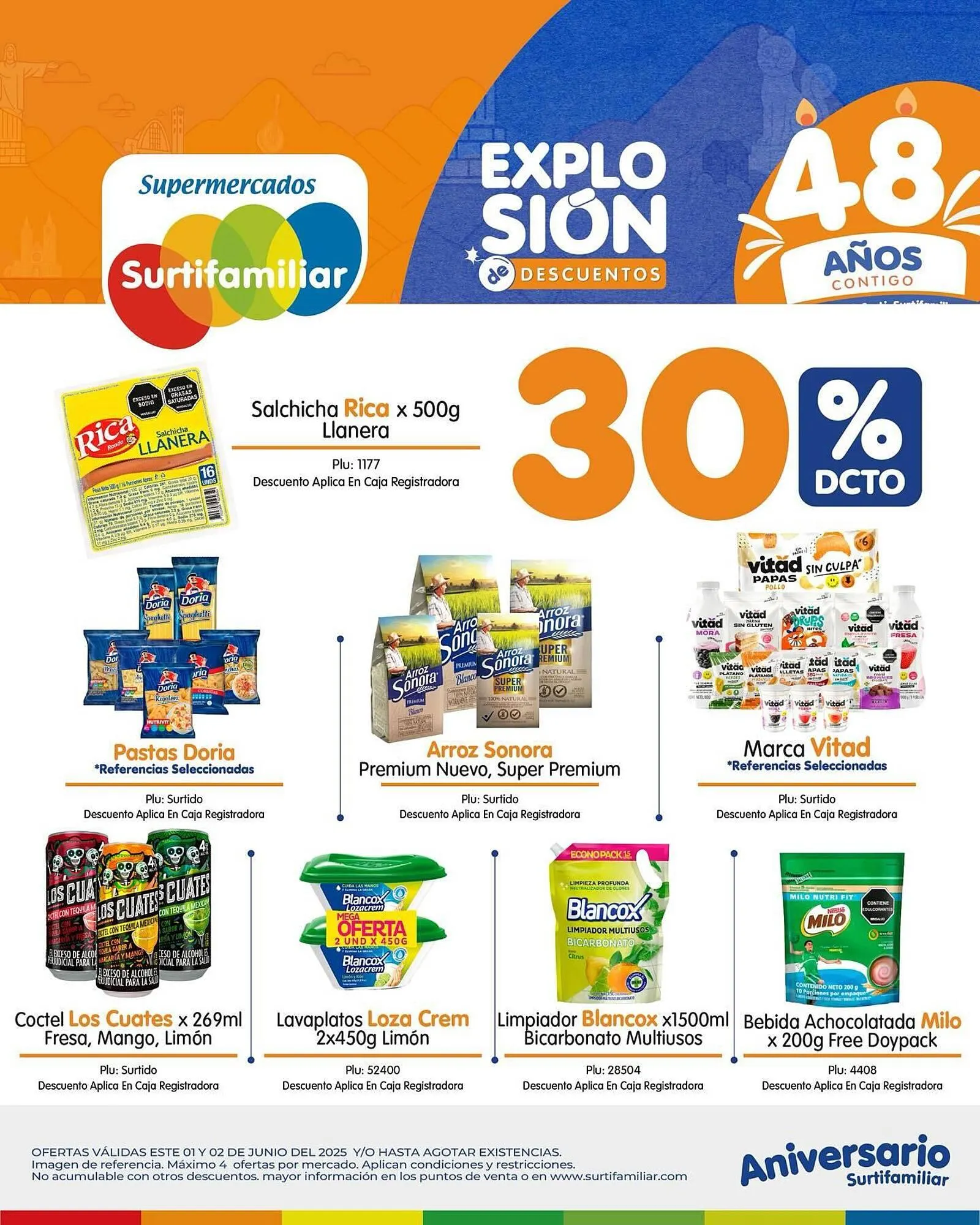 Catalogo de Catálogo Surtifamiliar 1 de junio al 2 de junio 2025 - Pag 1