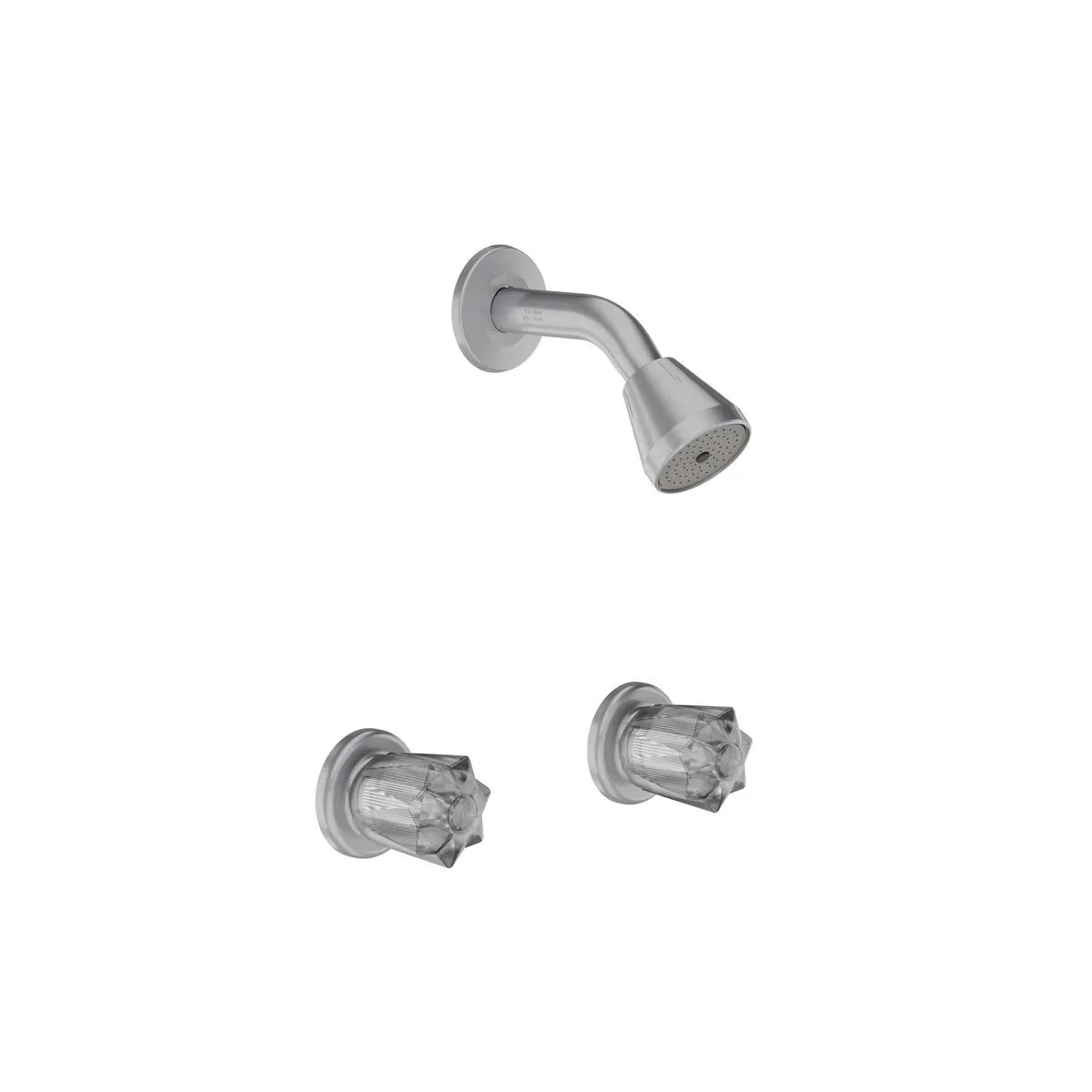 Ducha Ultra Ahorradora Briza de 8 pulgadas gris perlado