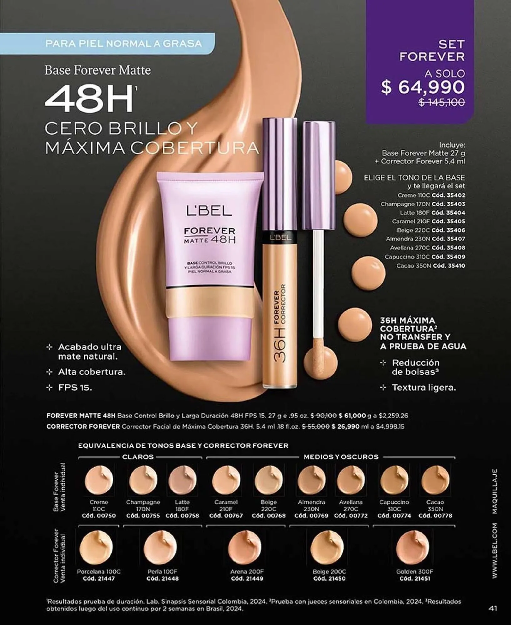 Catalogo de Catálogo L'bel 25 de marzo al 30 de abril 2025 - Pag 41