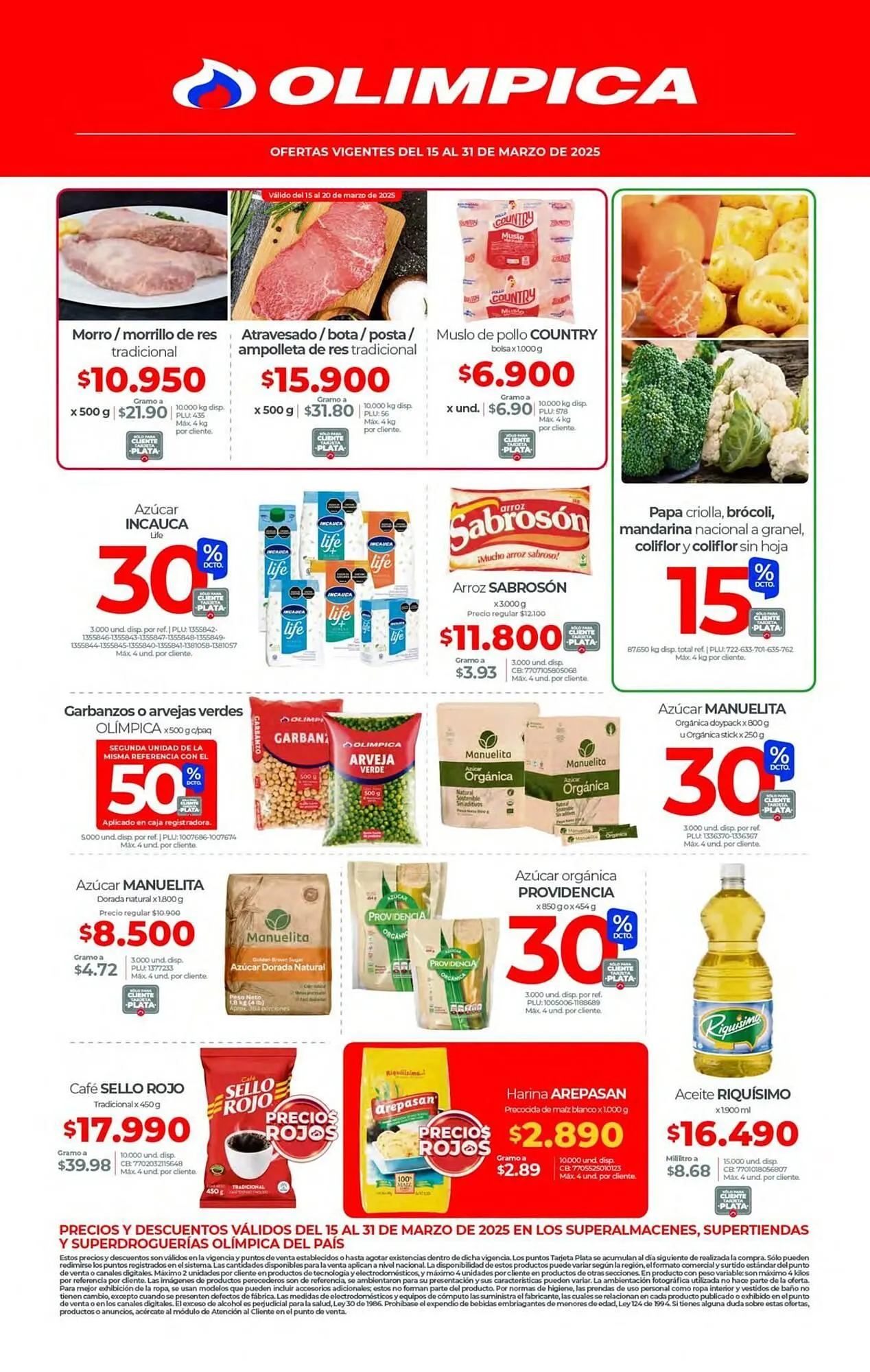 Catalogo de Catálogo Olímpica 13 de marzo al 31 de marzo 2025 - Pag 1