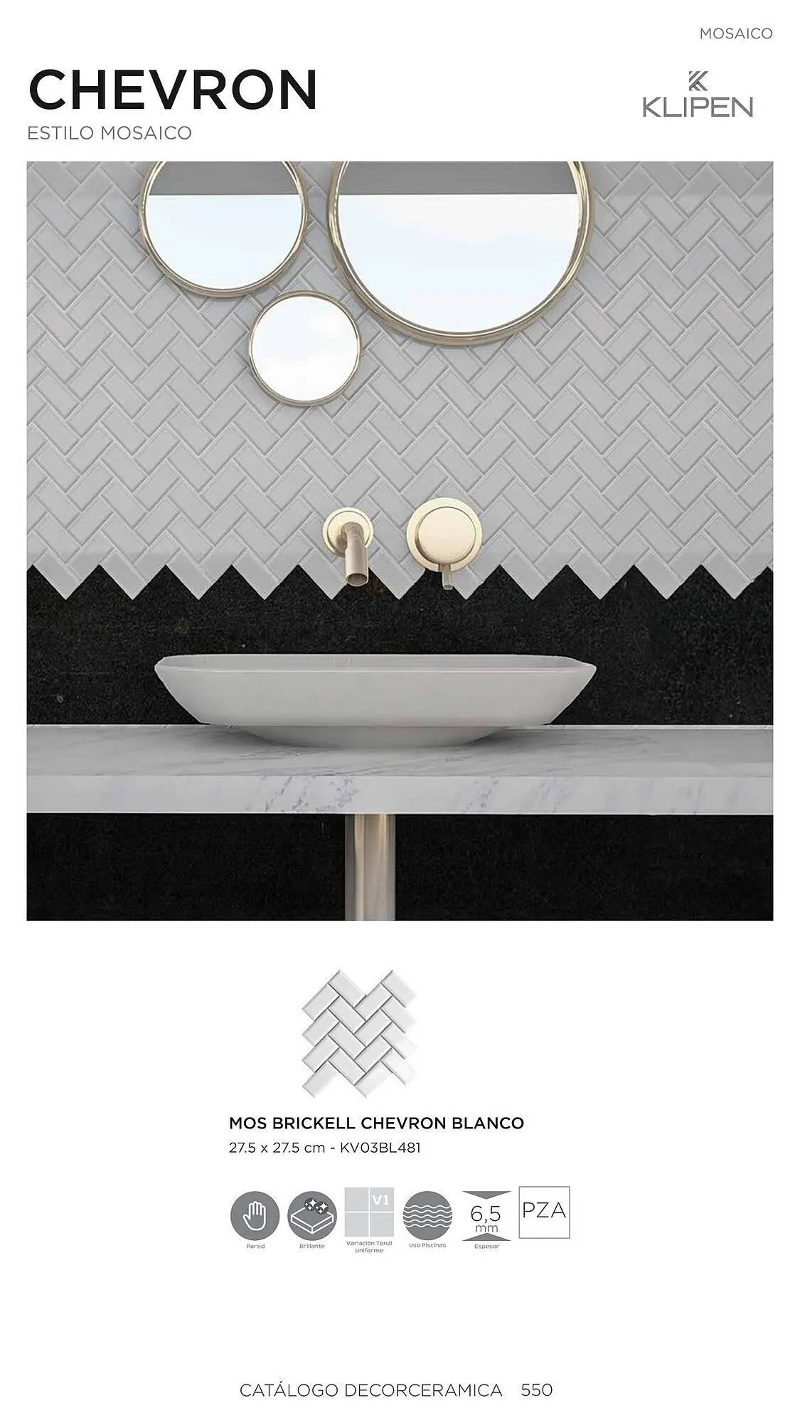 Catalogo de Catálogo Decorceramica 6 de noviembre al 6 de mayo 2025 - Pag 550