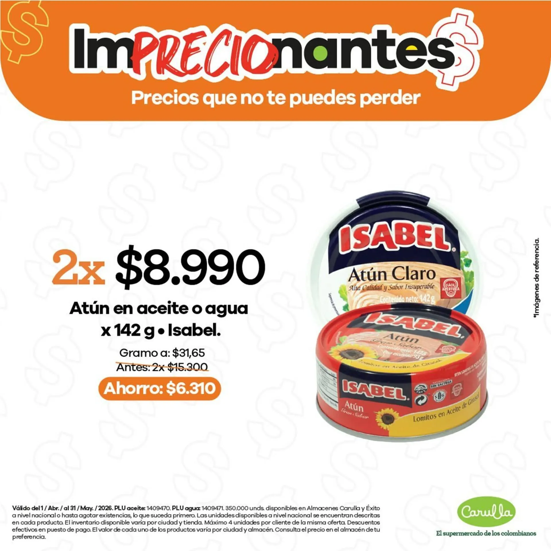 Catalogo de Catálogo Carulla 2 de abril al 31 de mayo 2026 - Pag 7