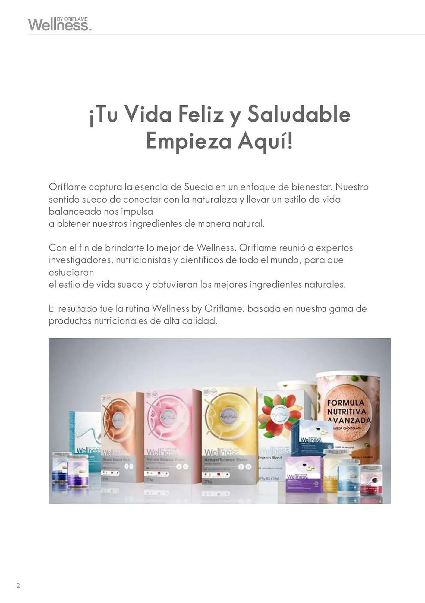 Catalogo de Catálogo Oriflame 8 de septiembre al 30 de noviembre 2023 - Pag 2