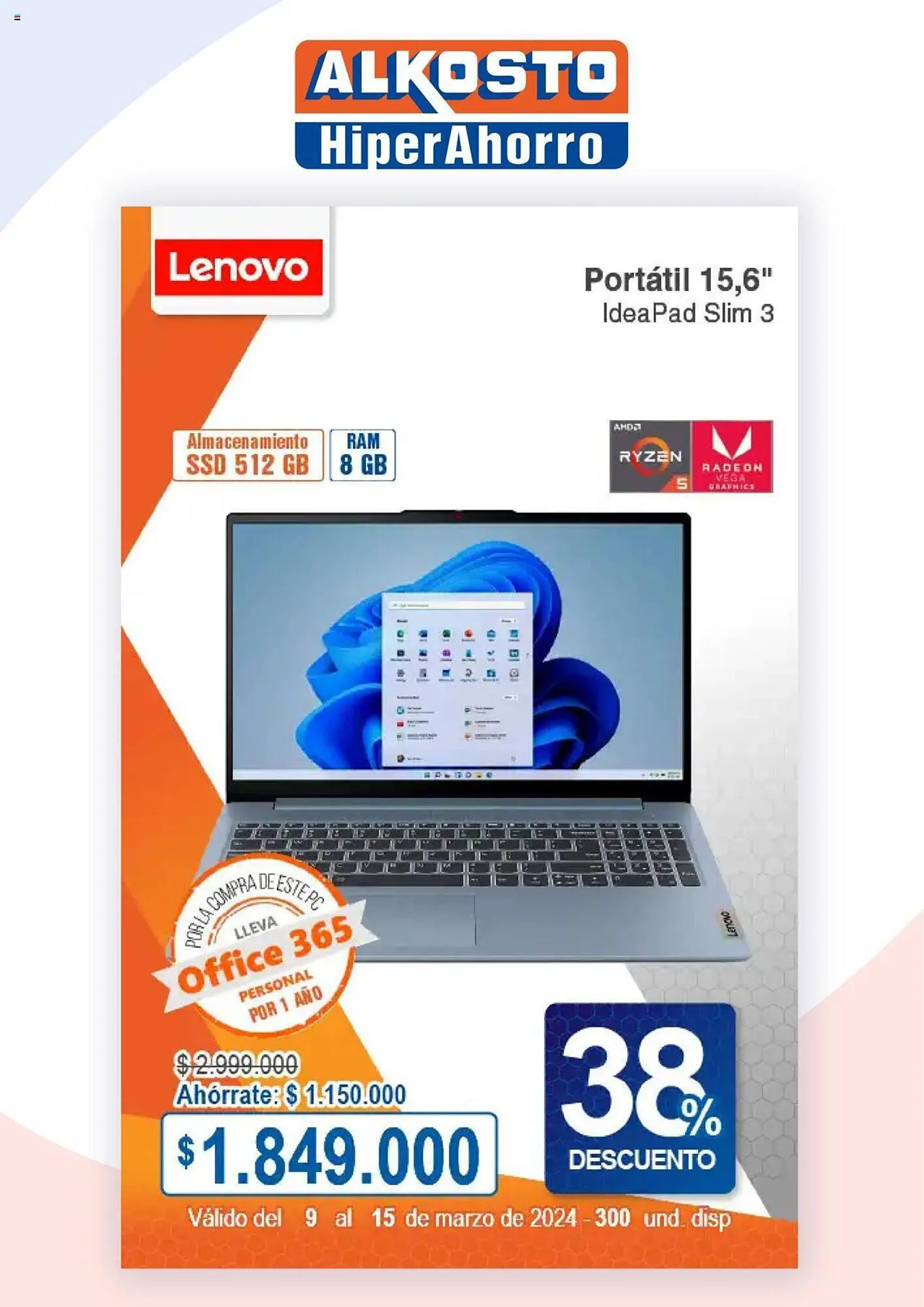 Catalogo de Catálogo Alkosto 9 de marzo al 15 de marzo 2024 - Pag 9